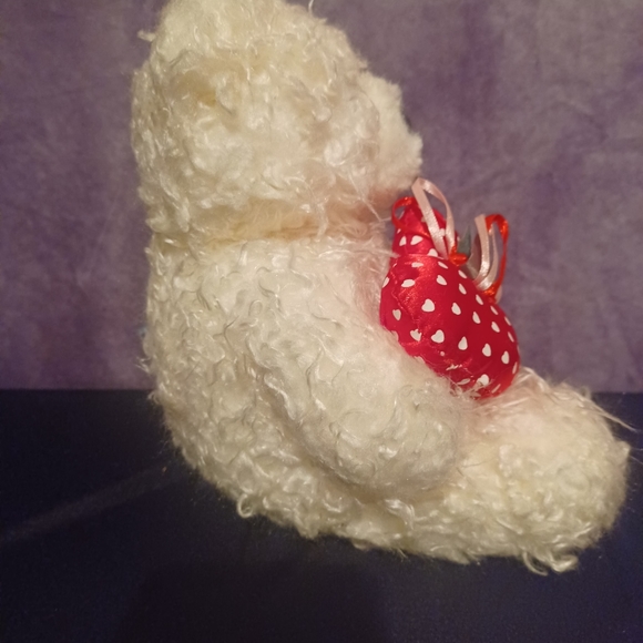 White bear with red heart - Picture 4 of 5
